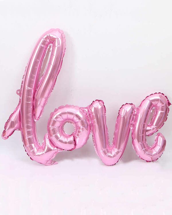 17380_Шар_(41_104_см)_Фигура_Надпись_Love_Розовый_1_шт_1 Фигура Надпись Love 104 см — изображение 2