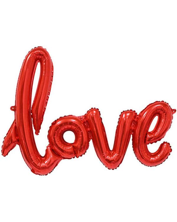 17390_Шар_(41_104_см)_Фигура_Надпись_Love_Красный_1_шт Фигура Надпись Love 104 см — изображение 1