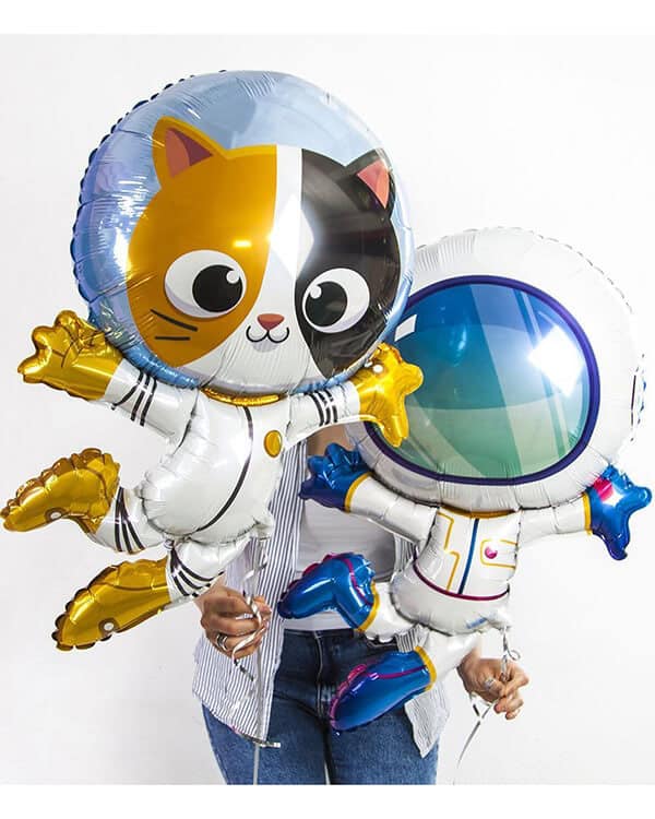 901847_Шар_(38_97_см)_Фигура_Космонавт_в_невесомости_1_шт_1 Фигура Космонавт в невесомости 97 см — изображение 2